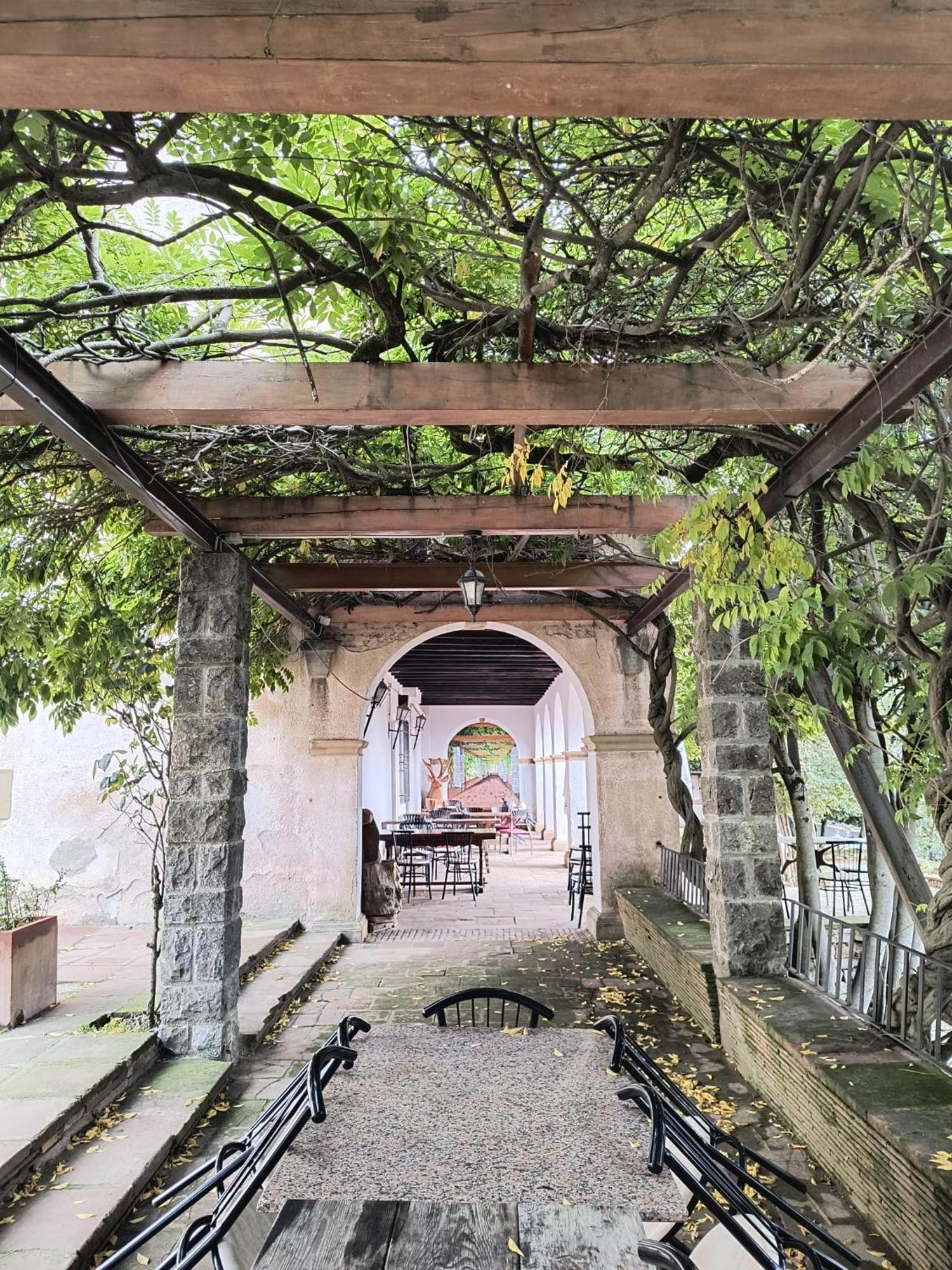 Hostal Rural Mas Blanc San Martin de Centellas Bagian luar foto
