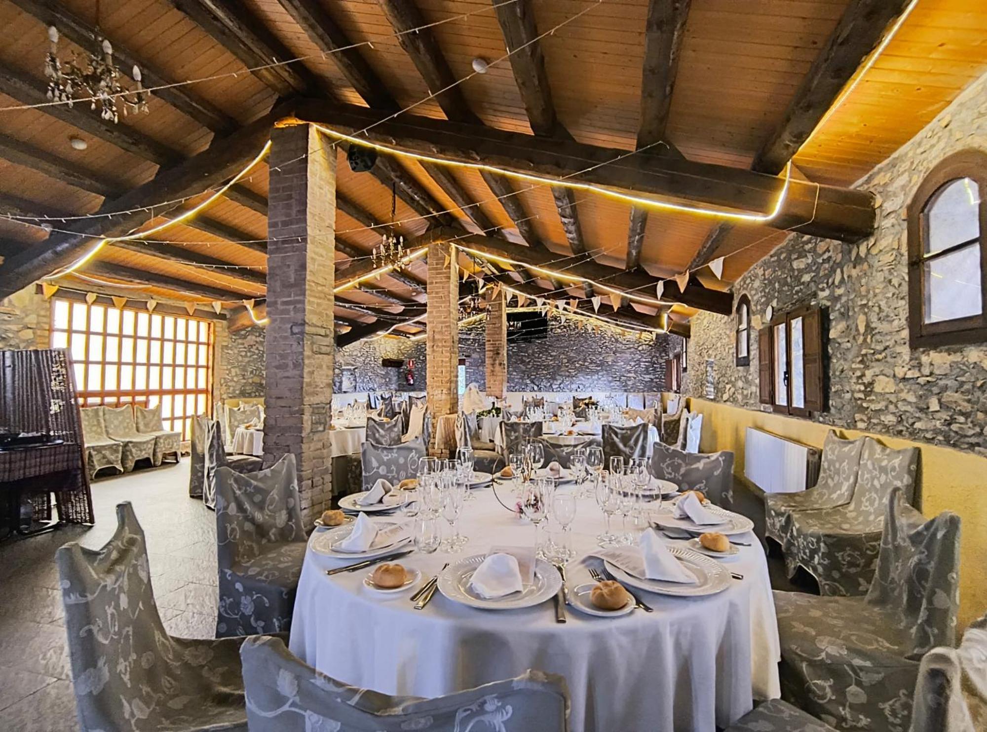 Hostal Rural Mas Blanc San Martin de Centellas Bagian luar foto