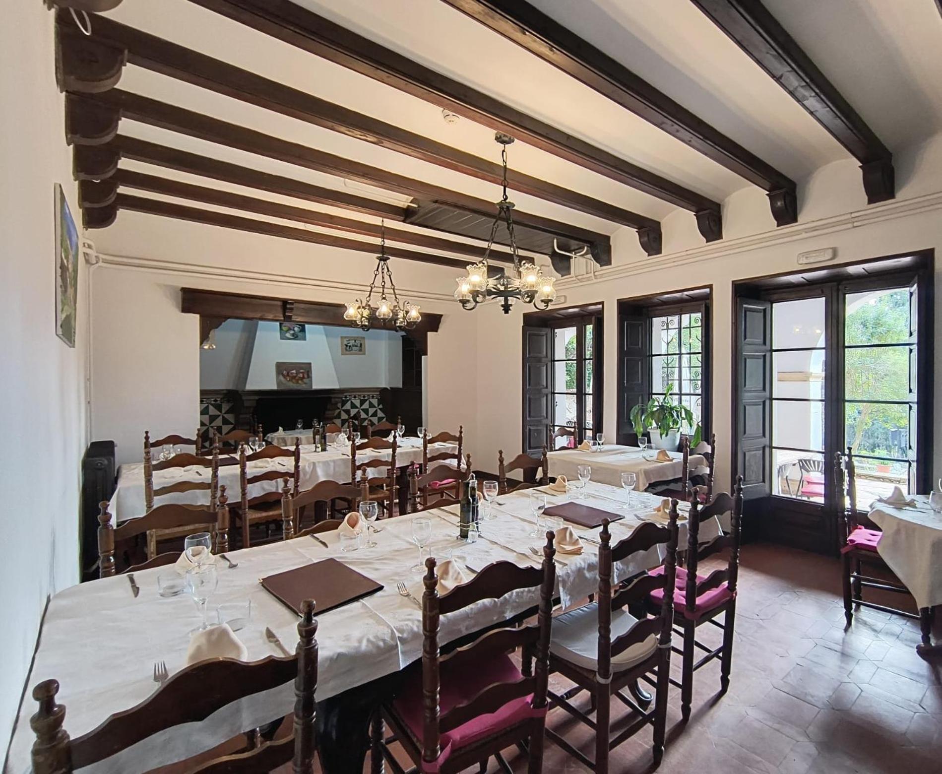 Hostal Rural Mas Blanc San Martin de Centellas Bagian luar foto
