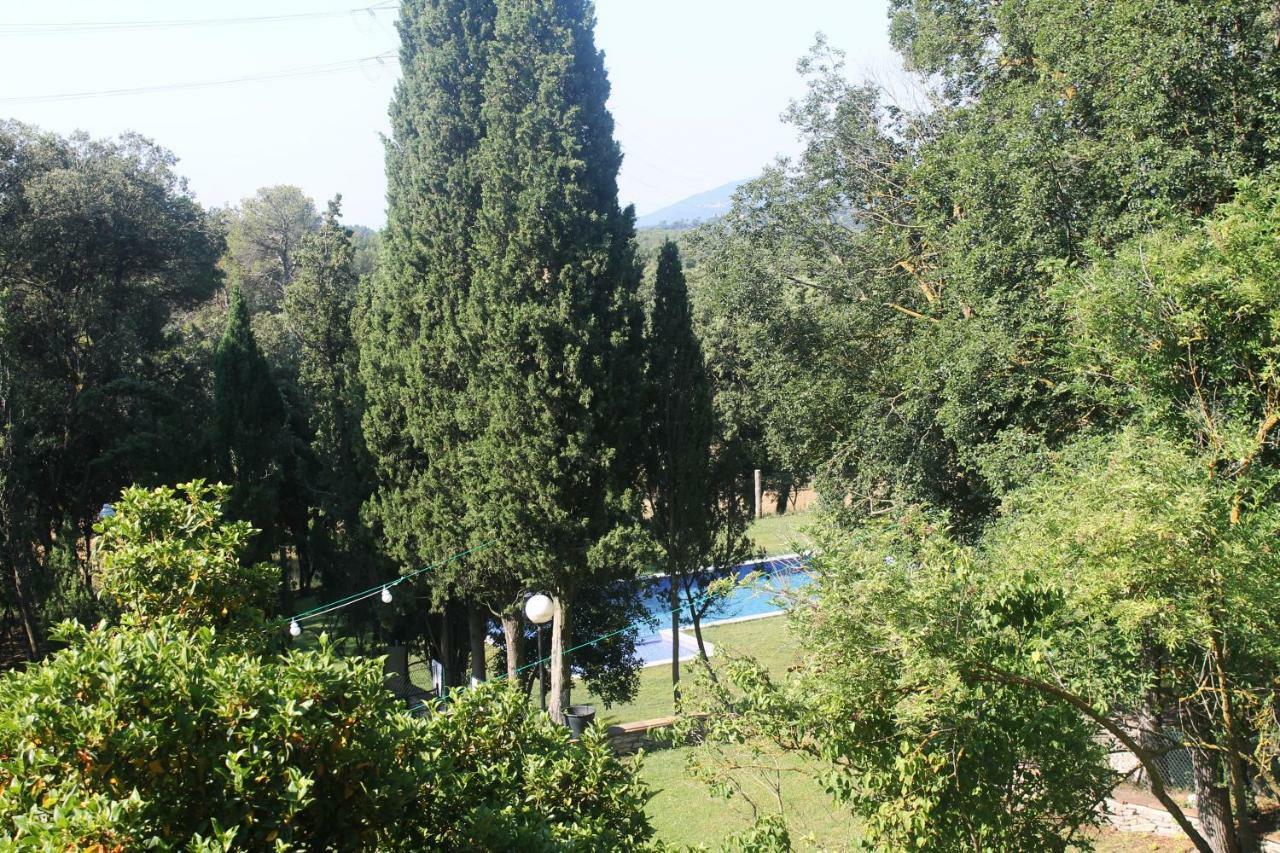 Hostal Rural Mas Blanc San Martin de Centellas Bagian luar foto