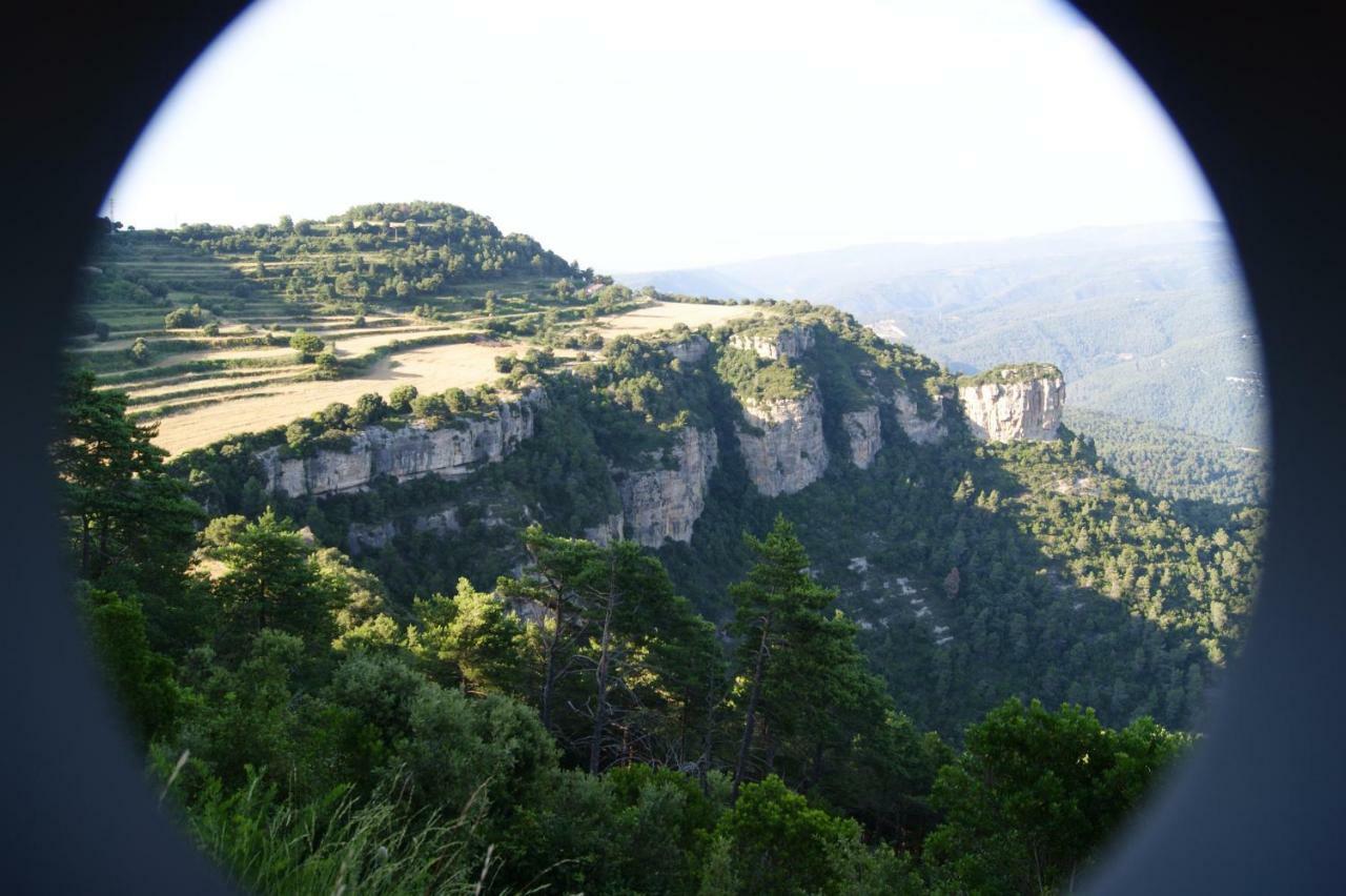 Hostal Rural Mas Blanc San Martin de Centellas Bagian luar foto